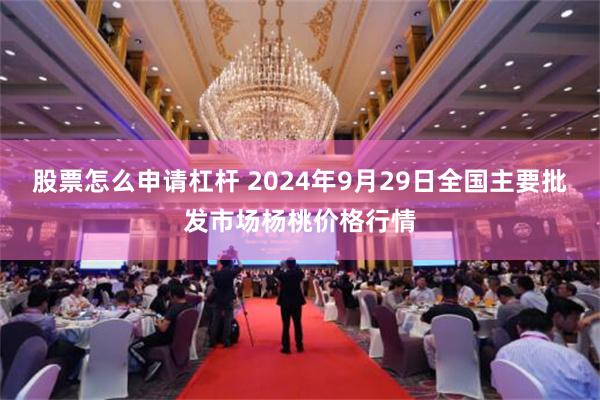 股票怎么申请杠杆 2024年9月29日全国主要批发市场杨桃价格行情