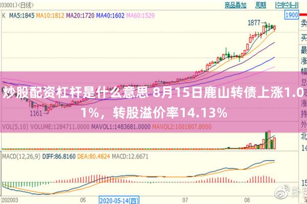 炒股配资杠杆是什么意思 8月15日鹿山转债上涨1.01%，转股溢价率14.13%