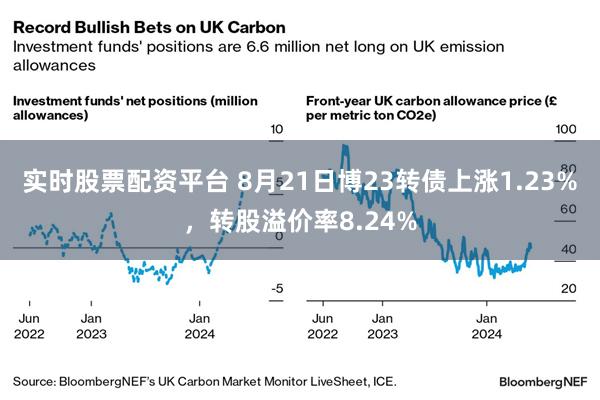 实时股票配资平台 8月21日博23转债上涨1.23%，转股溢价率8.24%